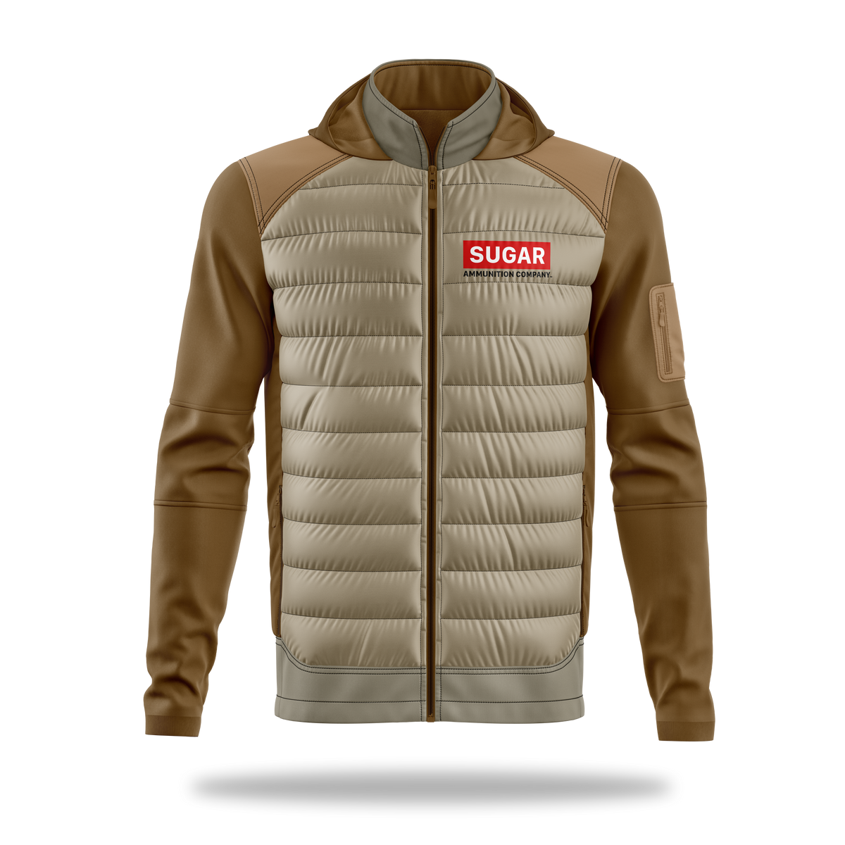 Sugar FDE Puffer Hoodie