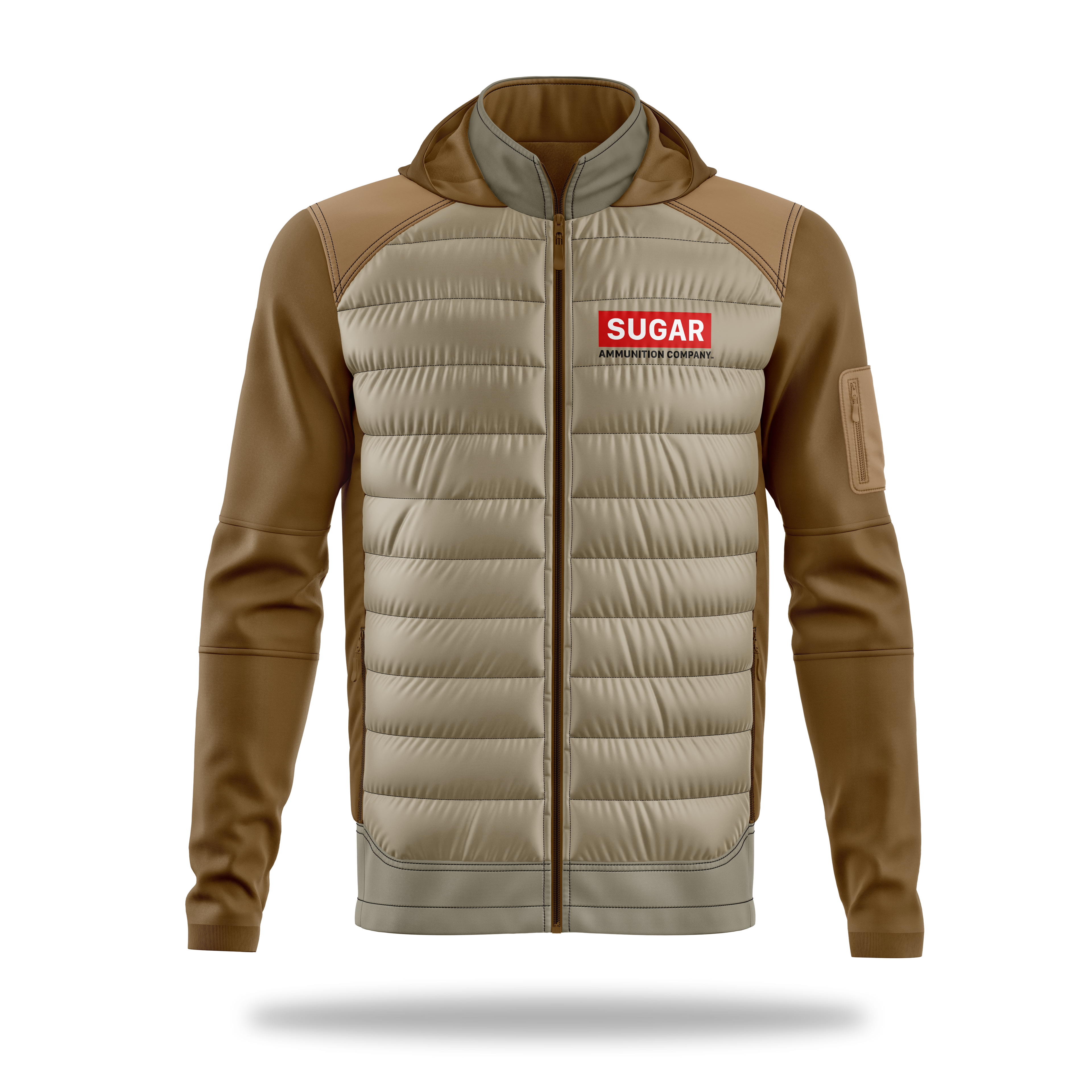 Sugar FDE Puffer Hoodie