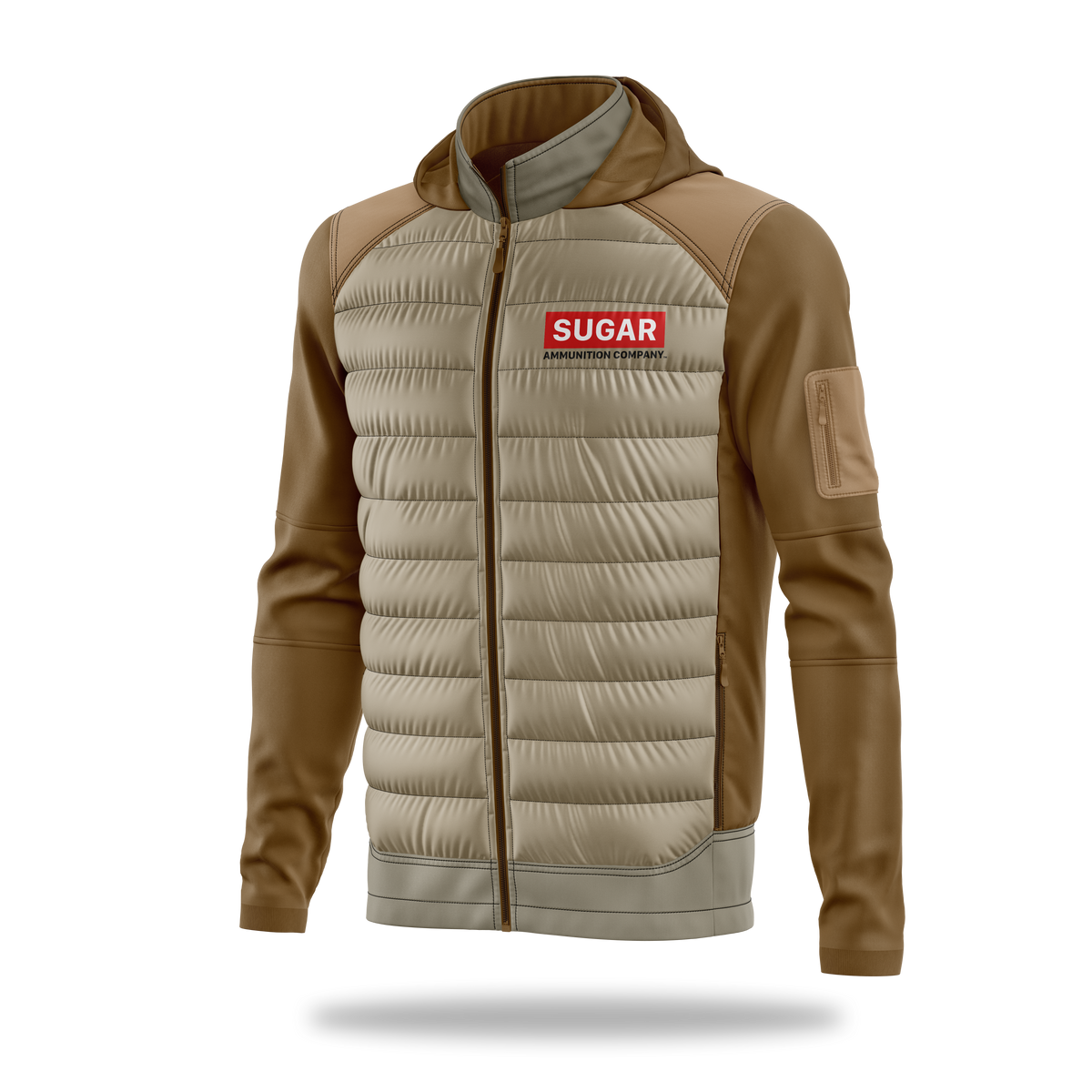 Sugar FDE Puffer Hoodie