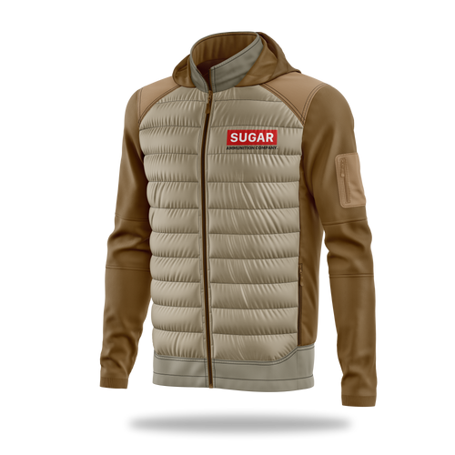 Sugar FDE Puffer Hoodie